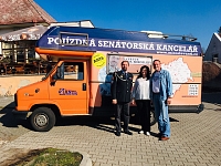S předsedou Výboru Nezávislého odborového svazu Policie ČR pro veterány Jiřím Merglem jsme mj. probrali i legislativu, týkající se policejních veteránů, tedy policistů :-) O auta je, jak vidno, postaráno :-)