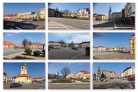 Devět náměstí ve městech v senátním obvodu č.48.