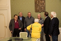 A Dana trvala na tom, že chce fotku zezadu, aby měla důkaz, že přišla v mikině od kamarádky starostky Vacenovic :-)