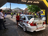 Start na náměstí v Opočně :-)