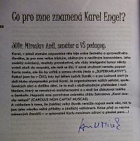 To je moje stručná "charakteristika" z té Karlovy knihy "Jak šel čas"...