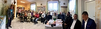 Panoramatický snímek těsně před začátkem křtu :-)