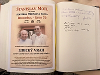Zápis do návštěvnické knihy Kina 70.