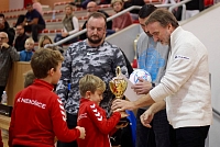 Vyhlášení mladších přírpavek - třetí místo pro SK Nemošice.